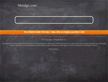 Tablet Screenshot of bbridge.com